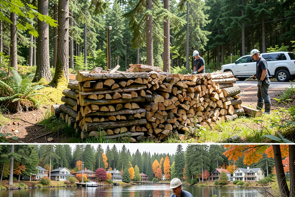 Vacation Rental Firewood in La Conner, Skagit County, WA - Bookings surge in summer and around holidays, so increase restock frequency ahead of those windows.
