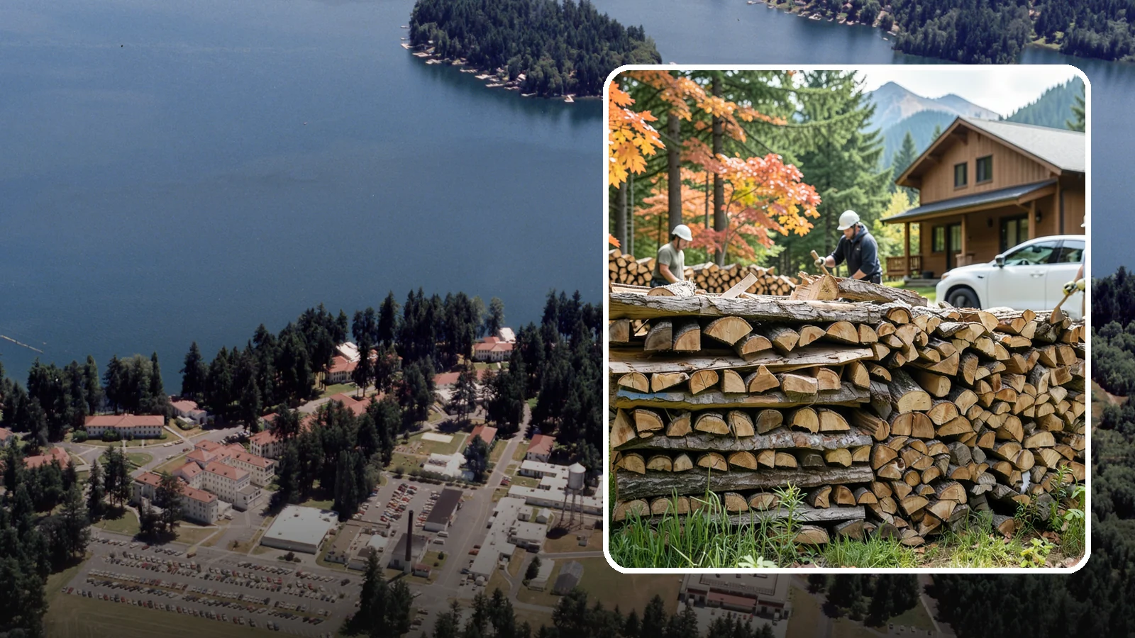 Vacation Rental Firewood in Lakewood, Pierce County, WA - Turnkey firewood restocking for vacation rentals so guests always find a full woodpile.
