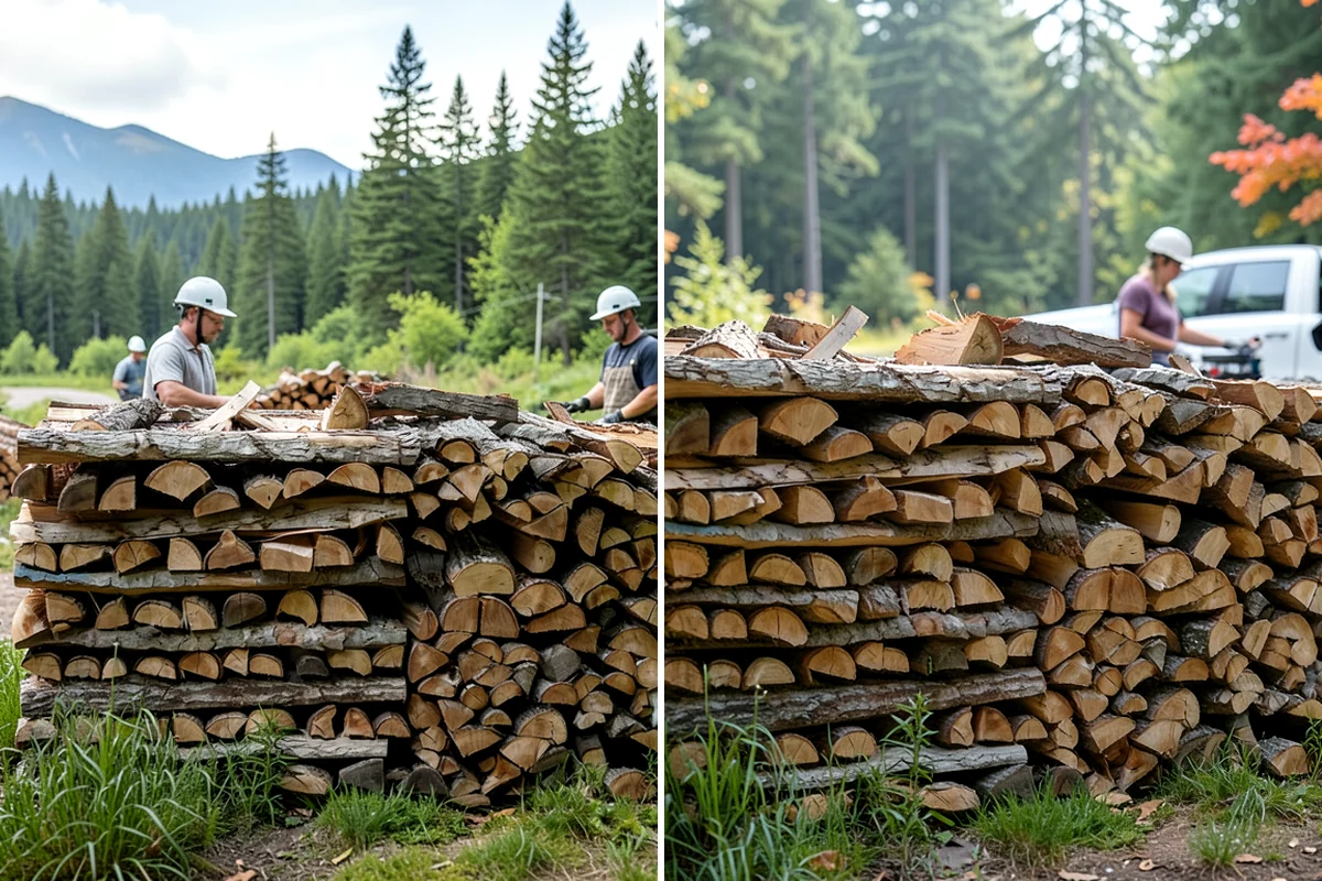 Vacation Rental Firewood in Lakewood, Pierce County, WA - We review your booking pace and firewood use