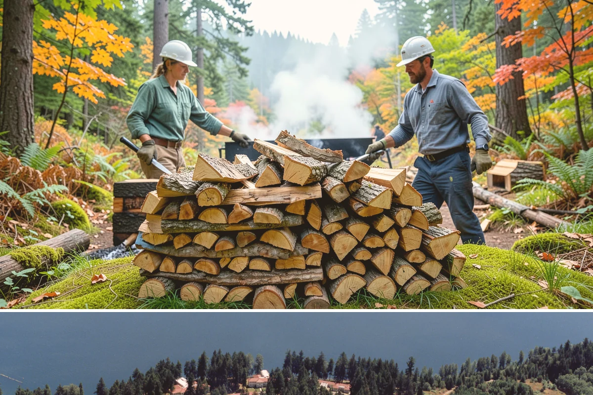 Vacation Rental Firewood in Lakewood, Pierce County, WA - Bookings surge in summer and around holidays, so increase restock frequency ahead of those windows.