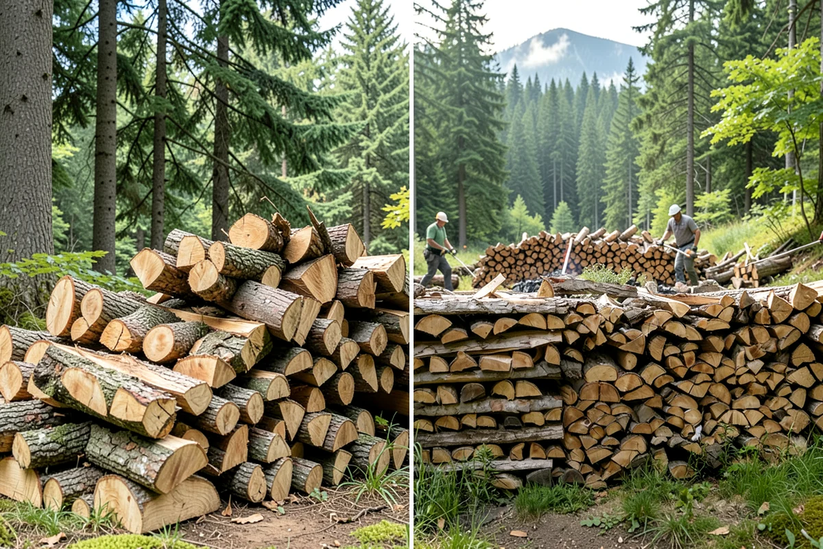 Vacation Rental Firewood in Lyman, Skagit County, WA - We review your booking pace and firewood use