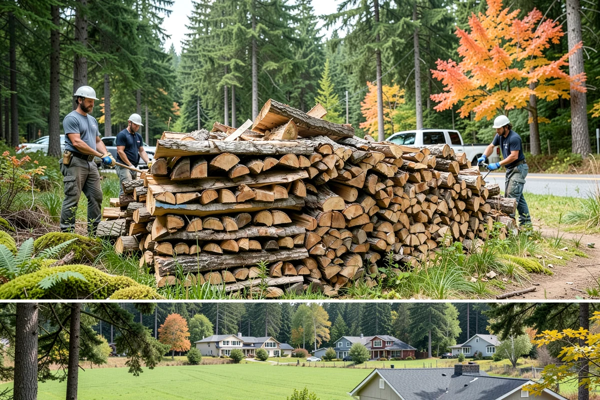 Vacation Rental Firewood in Lyman, Skagit County, WA - Bookings surge in summer and around holidays, so increase restock frequency ahead of those windows.