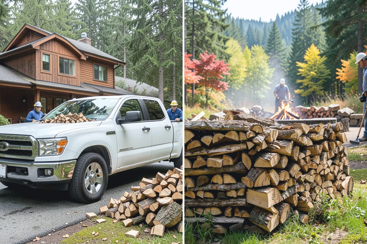 Vacation Rental Firewood in Marysville, Snohomish County, WA - We review your booking pace and firewood use