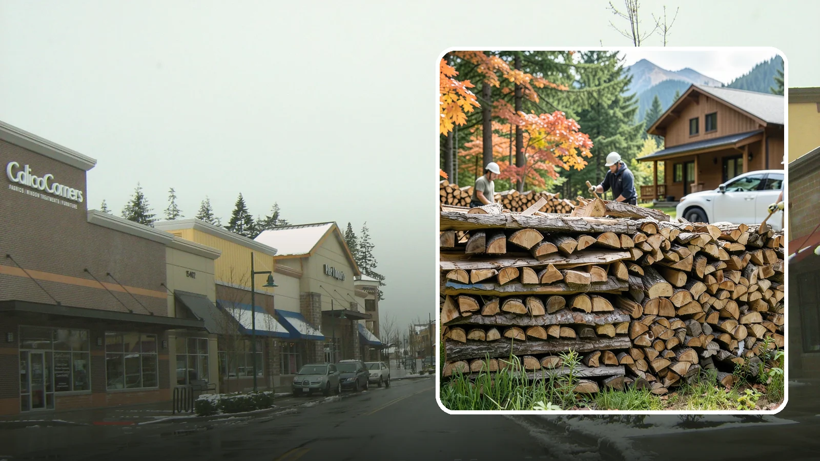 Vacation Rental Firewood in Mill Creek, Snohomish County, WA - Turnkey firewood restocking for vacation rentals so guests always find a full woodpile.