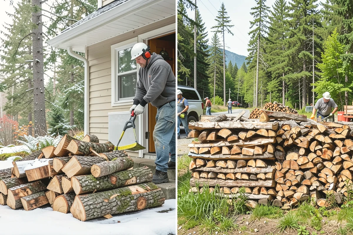 Vacation Rental Firewood in Mill Creek, Snohomish County, WA - We review your booking pace and firewood use