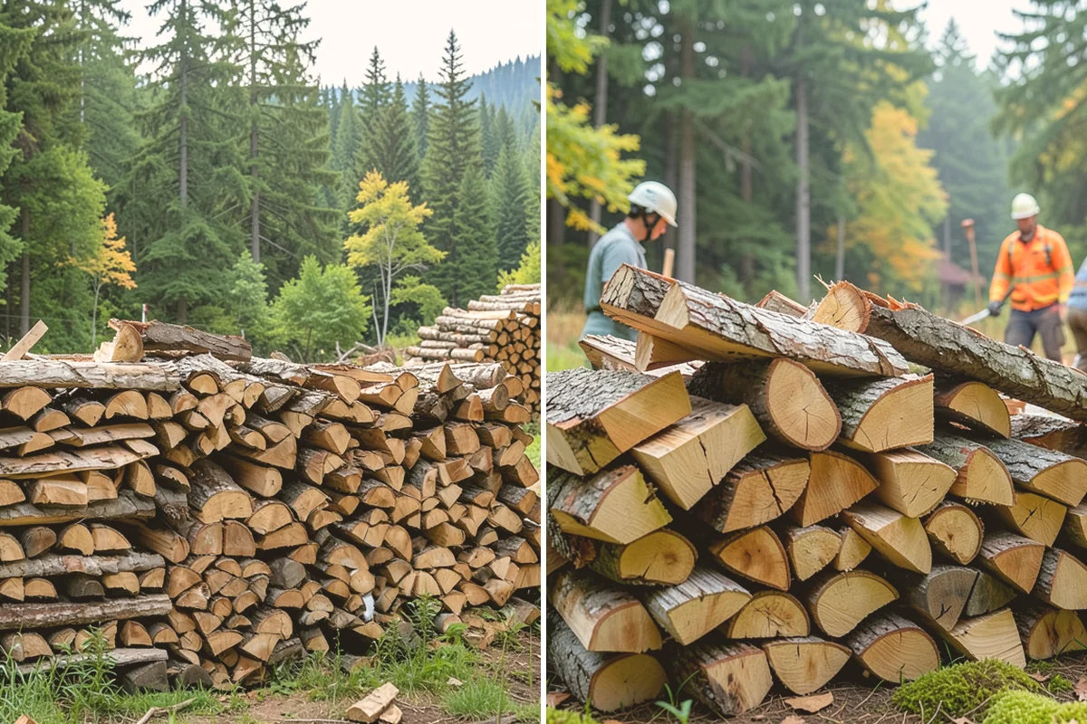 Vacation Rental Firewood in Milton, King County, WA - We review your booking pace and firewood use