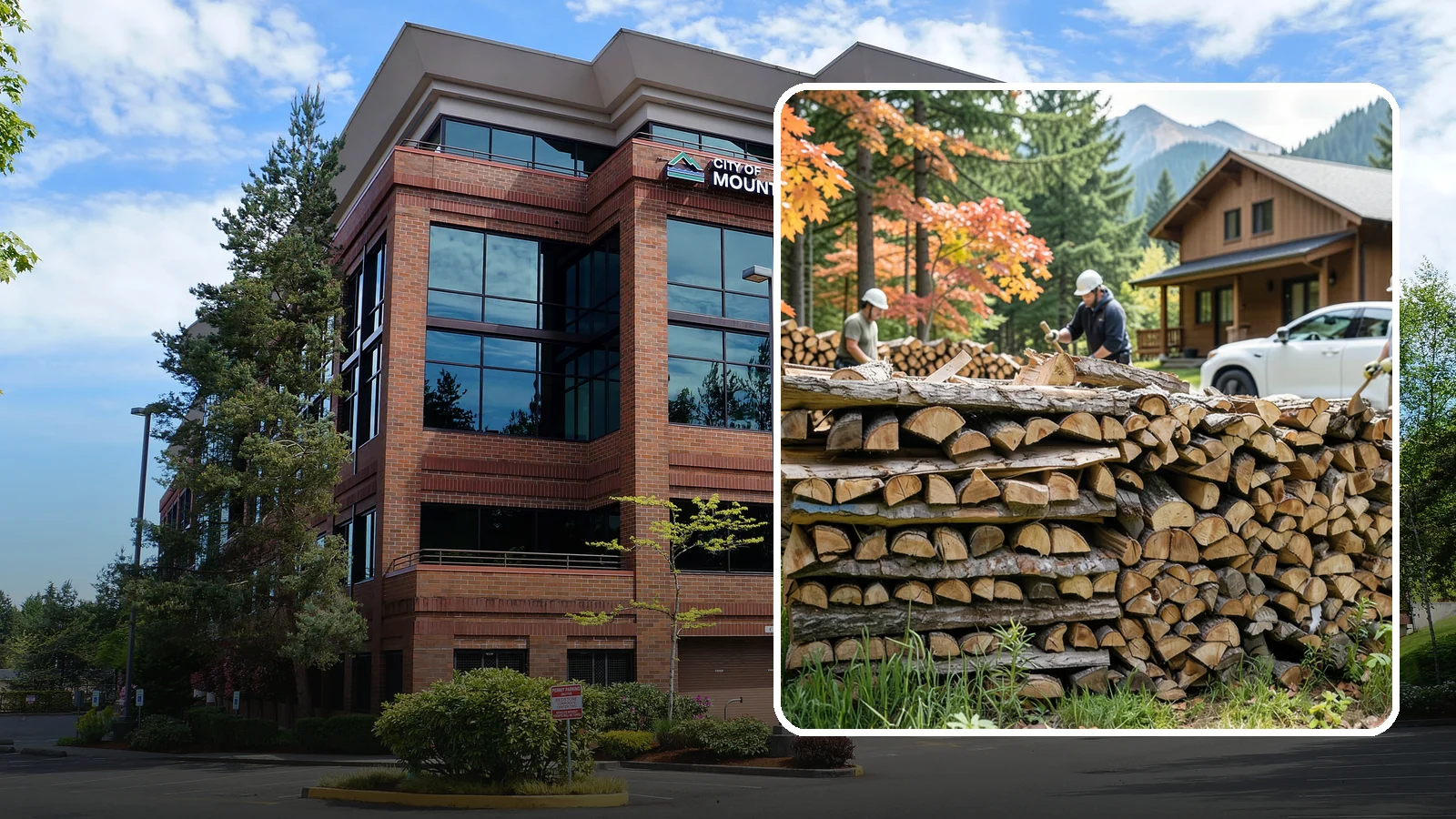 Vacation Rental Firewood in Mountlake Terrace, Snohomish County, WA - Turnkey firewood restocking for vacation rentals so guests always find a full woodpile.