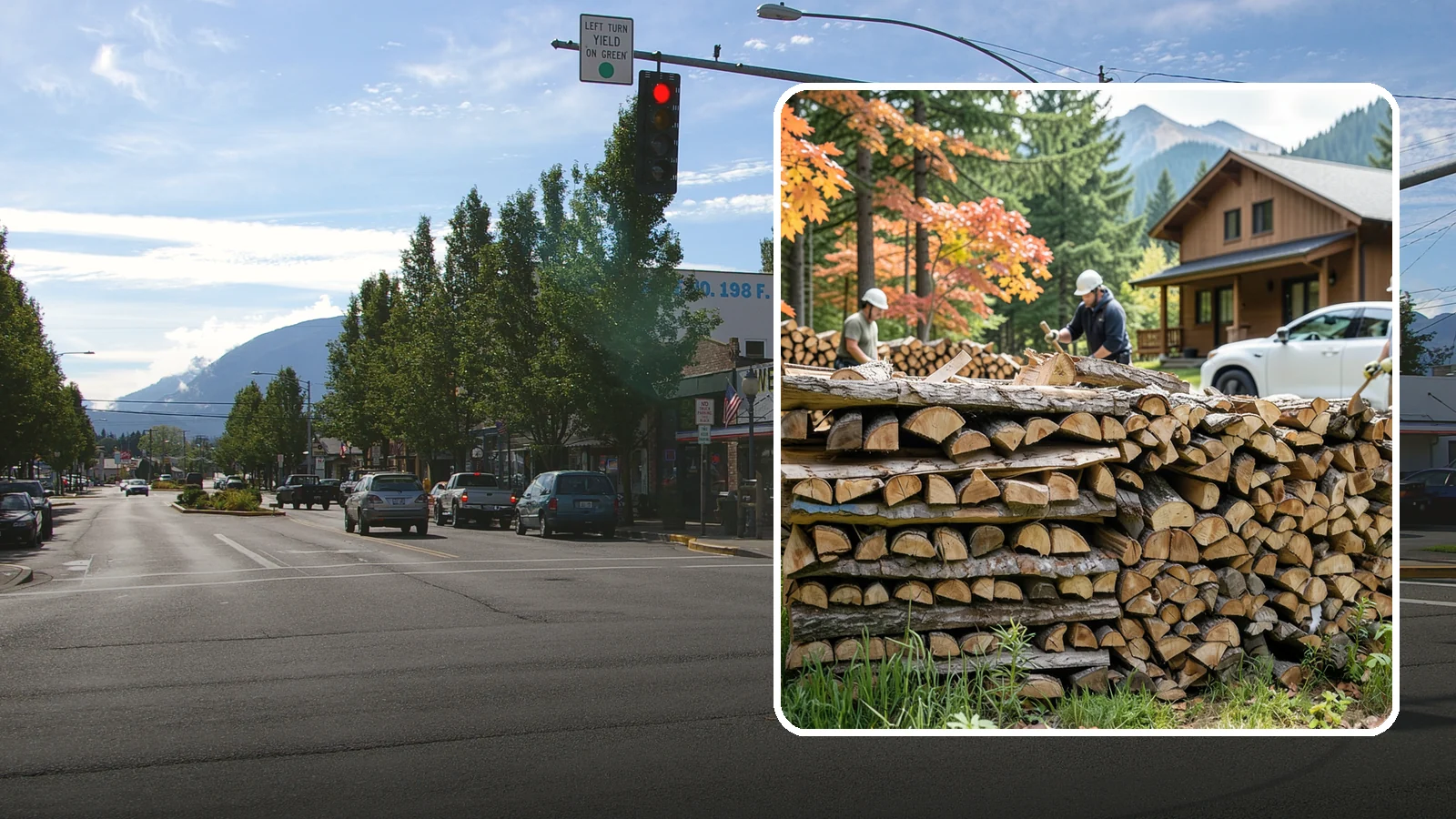 Vacation Rental Firewood in North Bend, King County, WA - Turnkey firewood restocking for vacation rentals so guests always find a full woodpile.