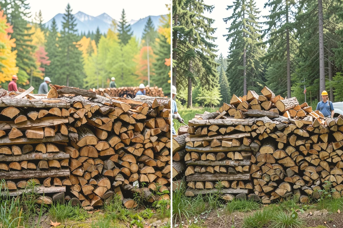 Vacation Rental Firewood in North Bend, King County, WA - We review your booking pace and firewood use