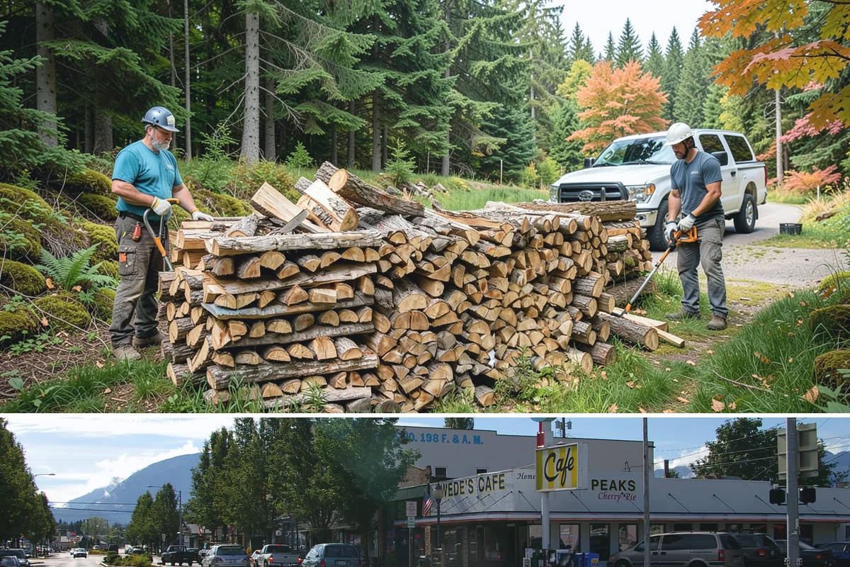 Vacation Rental Firewood in North Bend, King County, WA - Bookings surge in summer and around holidays, so increase restock frequency ahead of those windows.