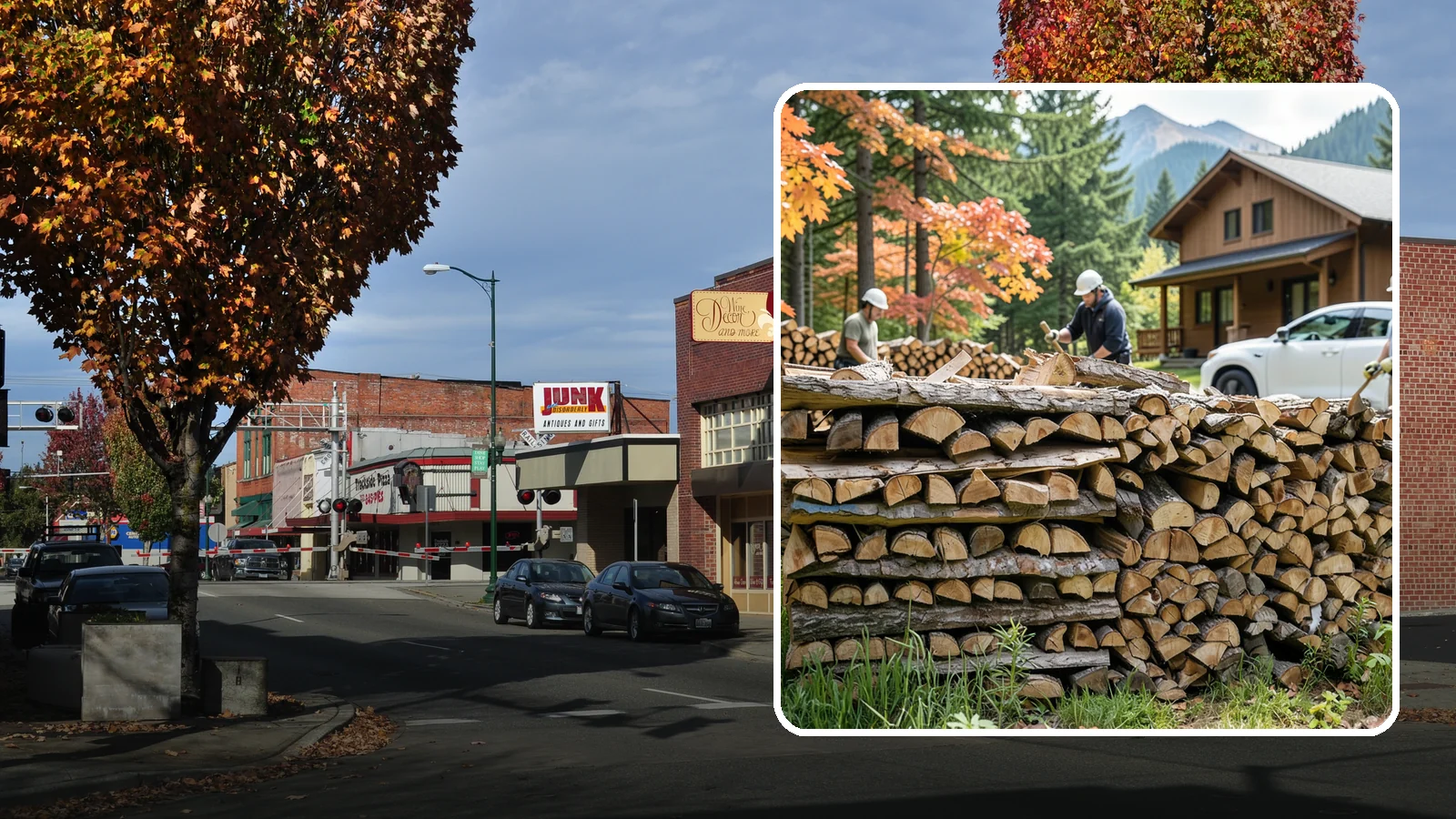 Vacation Rental Firewood in Puyallup, Pierce County, WA - Turnkey firewood restocking for vacation rentals so guests always find a full woodpile.