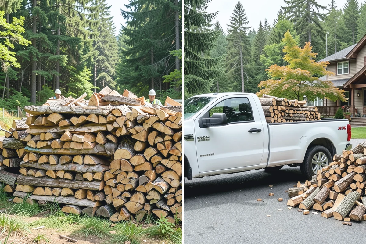 Vacation Rental Firewood in Redmond, King County, WA - We review your booking pace and firewood use