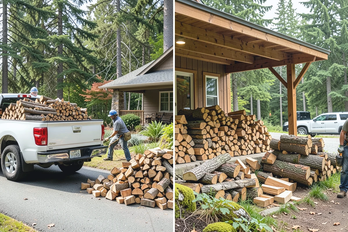 Vacation Rental Firewood in Renton, King County, WA - We review your booking pace and firewood use