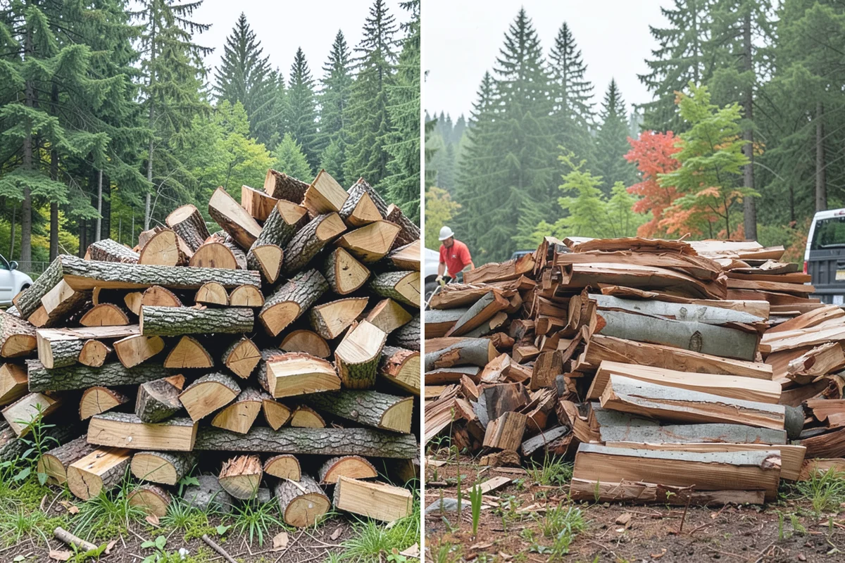 Vacation Rental Firewood in Roy, Pierce County, WA - We review your booking pace and firewood use