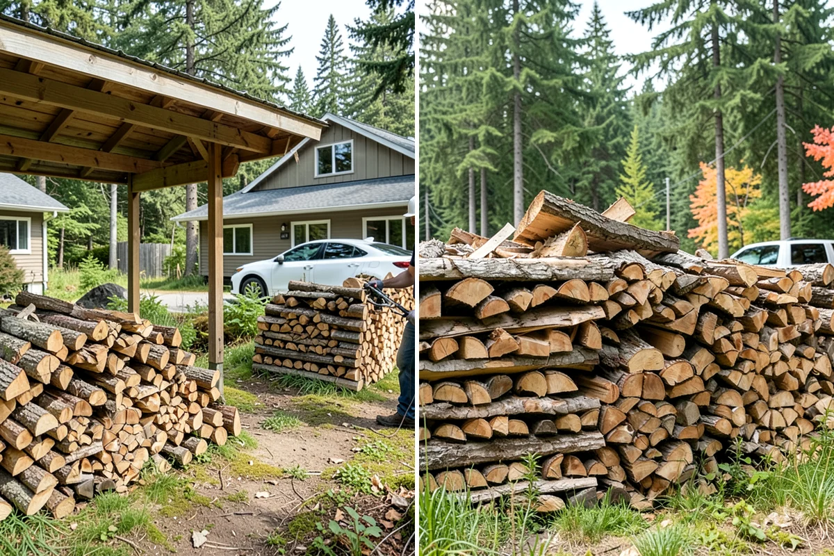 Vacation Rental Firewood in Seattle, King County, WA - We review your booking pace and firewood use
