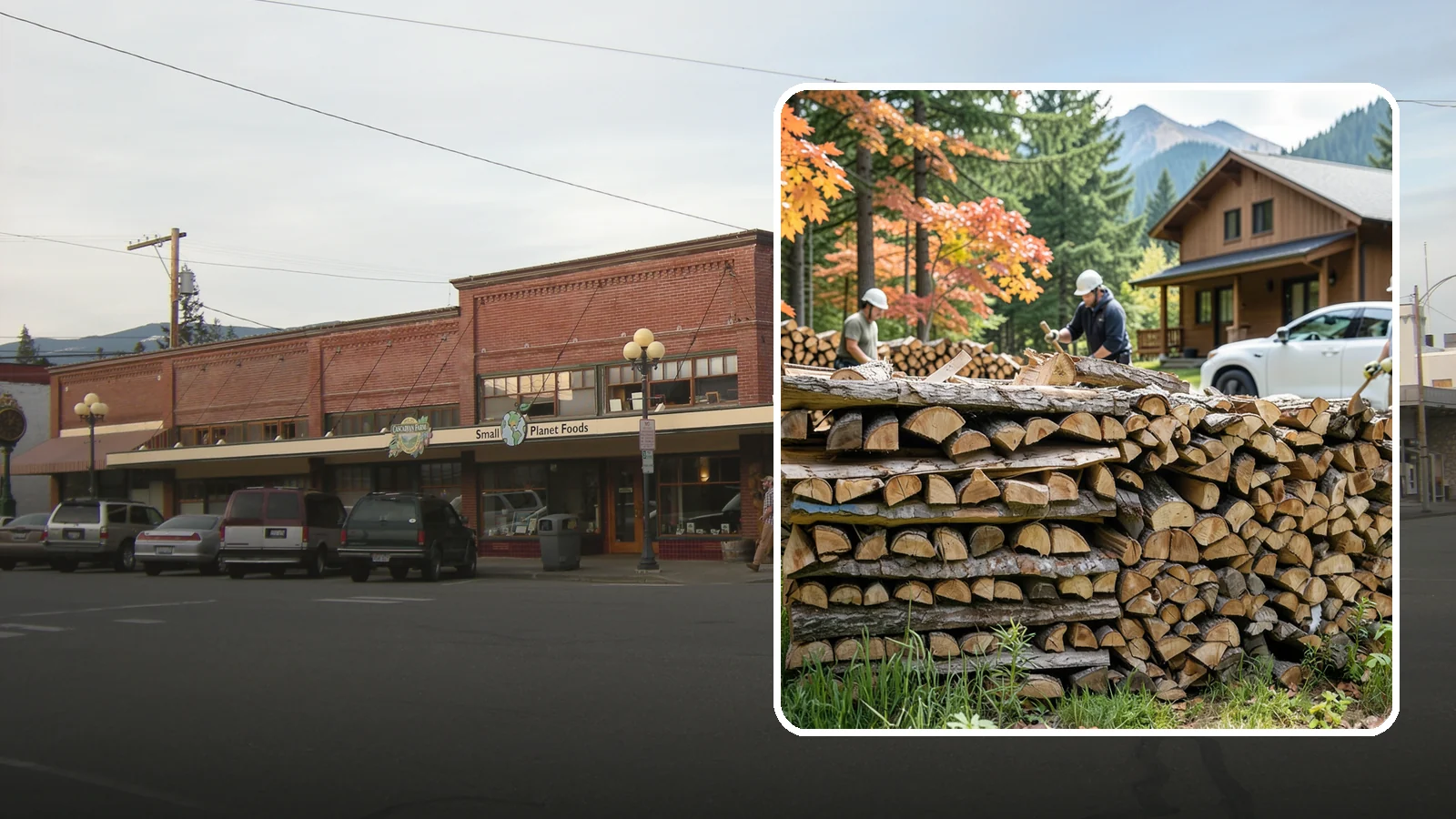 Vacation Rental Firewood in Sedro-Woolley, Skagit County, WA - Turnkey firewood restocking for vacation rentals so guests always find a full woodpile.