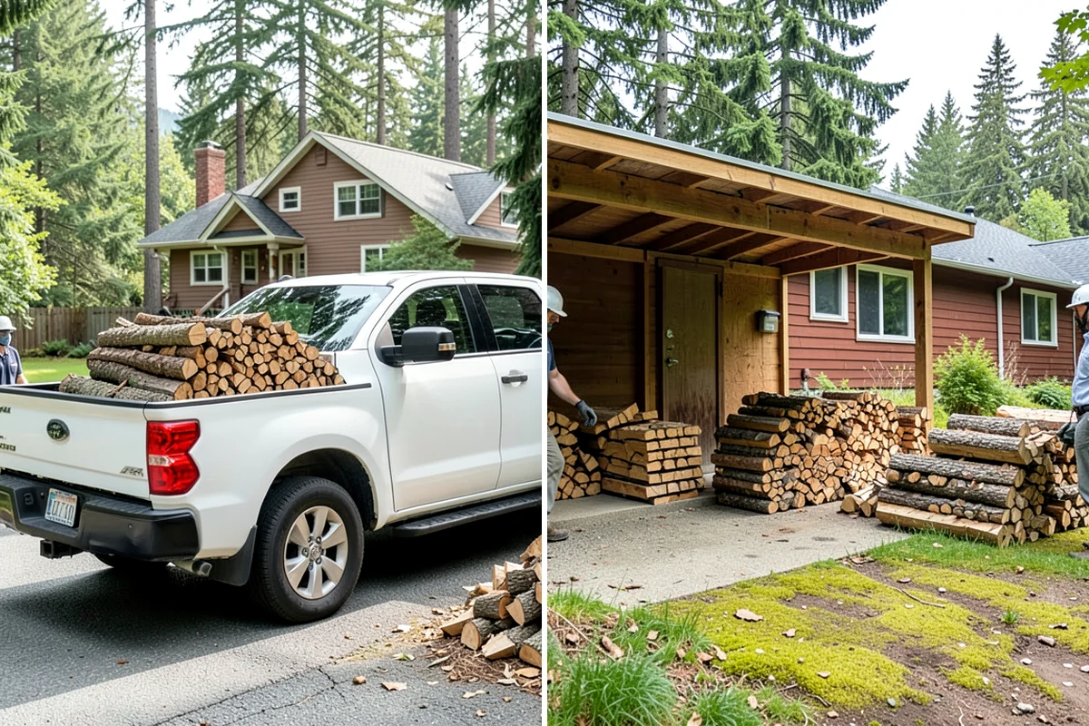 Vacation Rental Firewood in Sedro-Woolley, Skagit County, WA - We review your booking pace and firewood use
