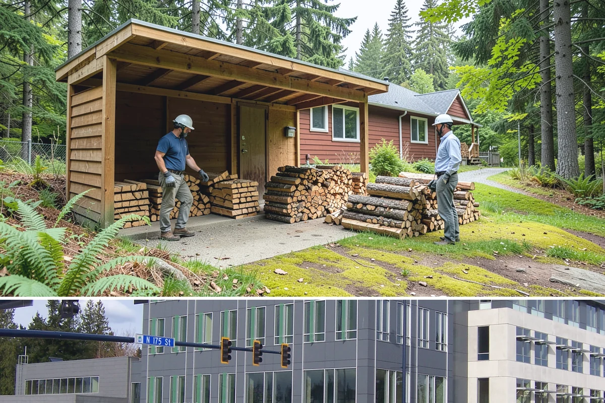 Vacation Rental Firewood in Shoreline, King County, WA - Bookings surge in summer and around holidays, so increase restock frequency ahead of those windows.