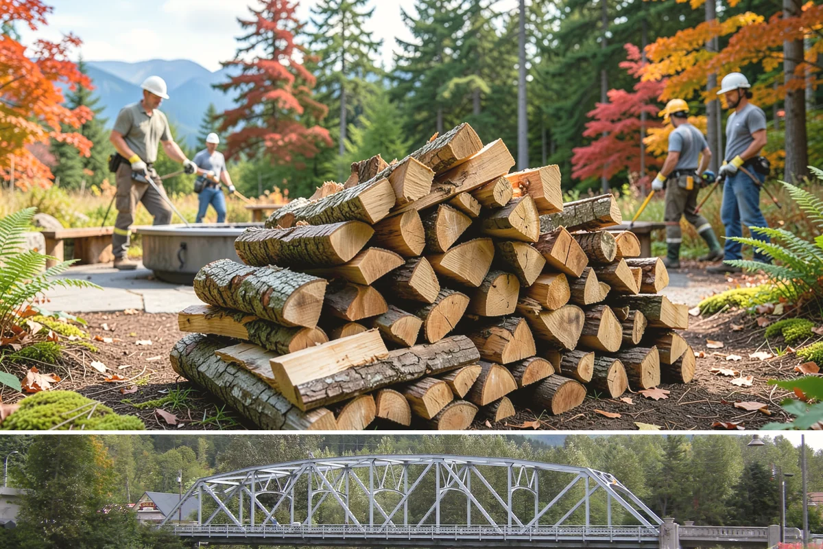 Vacation Rental Firewood in Skykomish, King County, WA - Bookings surge in summer and around holidays, so increase restock frequency ahead of those windows.