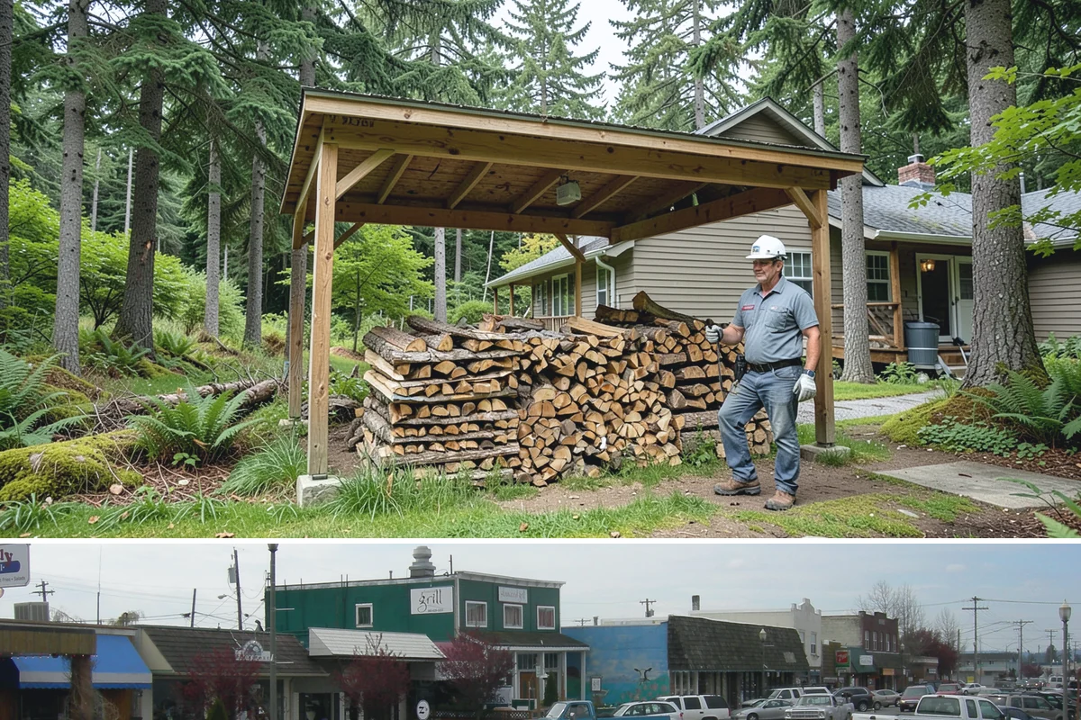 Vacation Rental Firewood in Stanwood, Snohomish County, WA - Bookings surge in summer and around holidays, so increase restock frequency ahead of those windows.