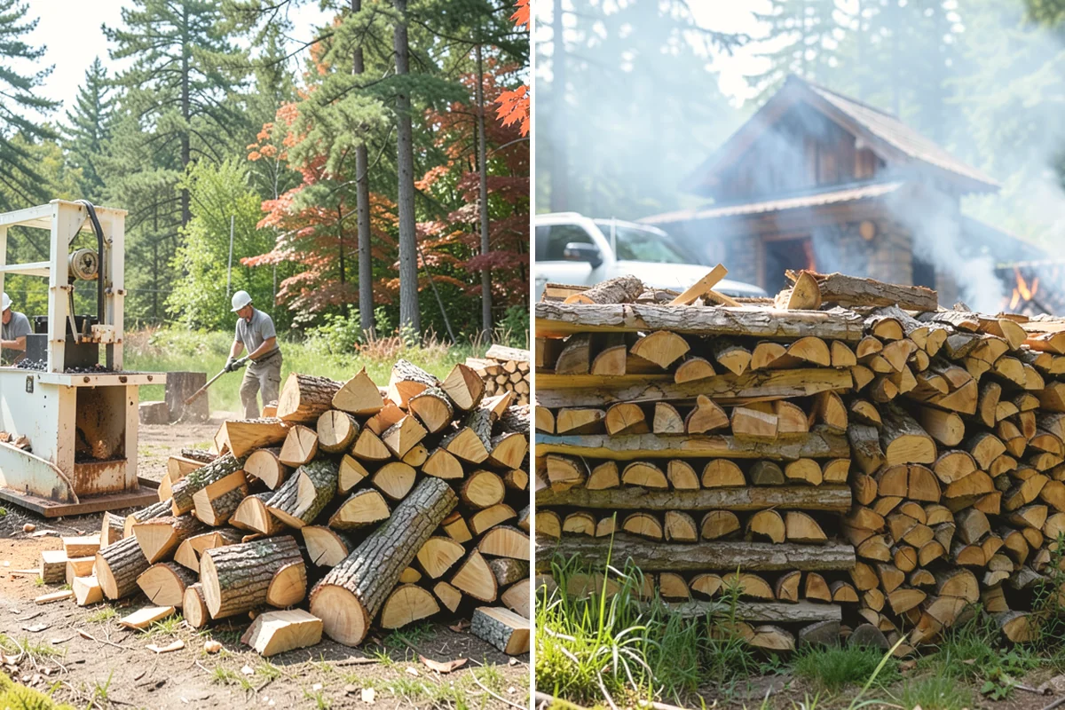 Vacation Rental Firewood in Steilacoom, Pierce County, WA - We review your booking pace and firewood use