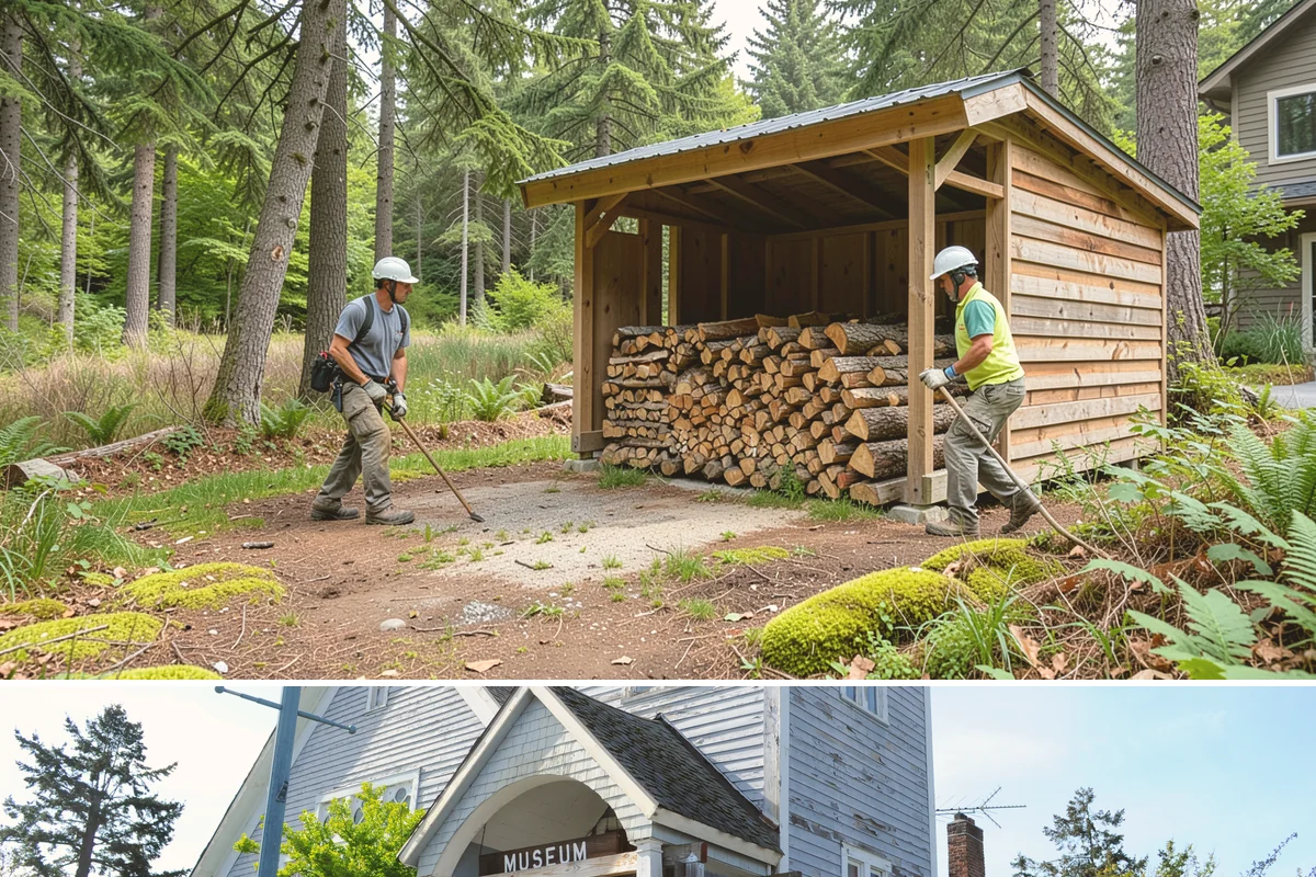 Vacation Rental Firewood in Steilacoom, Pierce County, WA - Bookings surge in summer and around holidays, so increase restock frequency ahead of those windows.