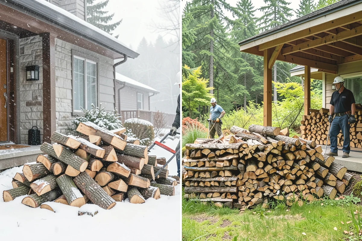 Vacation Rental Firewood in Tacoma, Pierce County, WA - We review your booking pace and firewood use