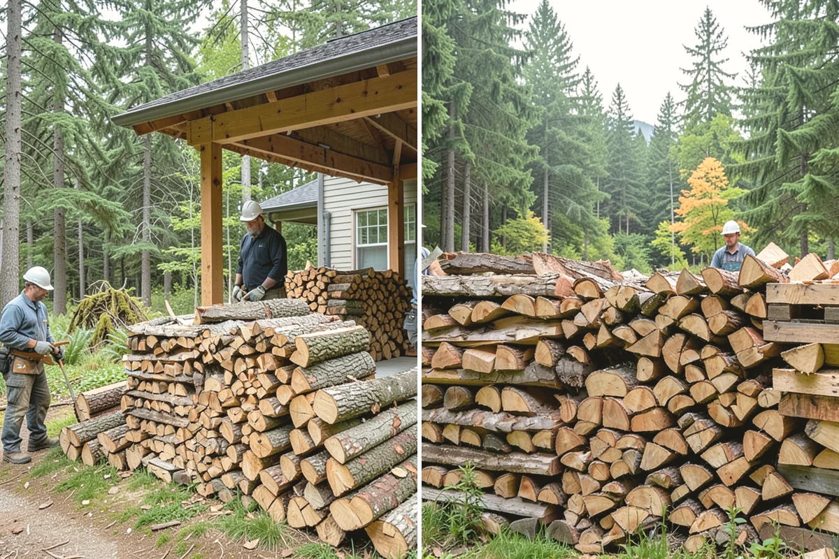 Vacation Rental Firewood in Tukwila, King County, WA - We review your booking pace and firewood use