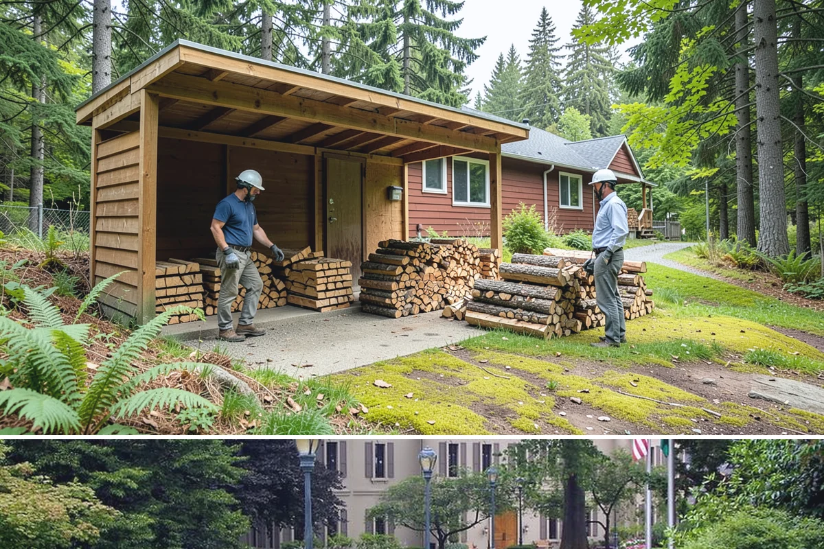 Vacation Rental Firewood in Woodinville, King County, WA - Bookings surge in summer and around holidays, so increase restock frequency ahead of those windows.