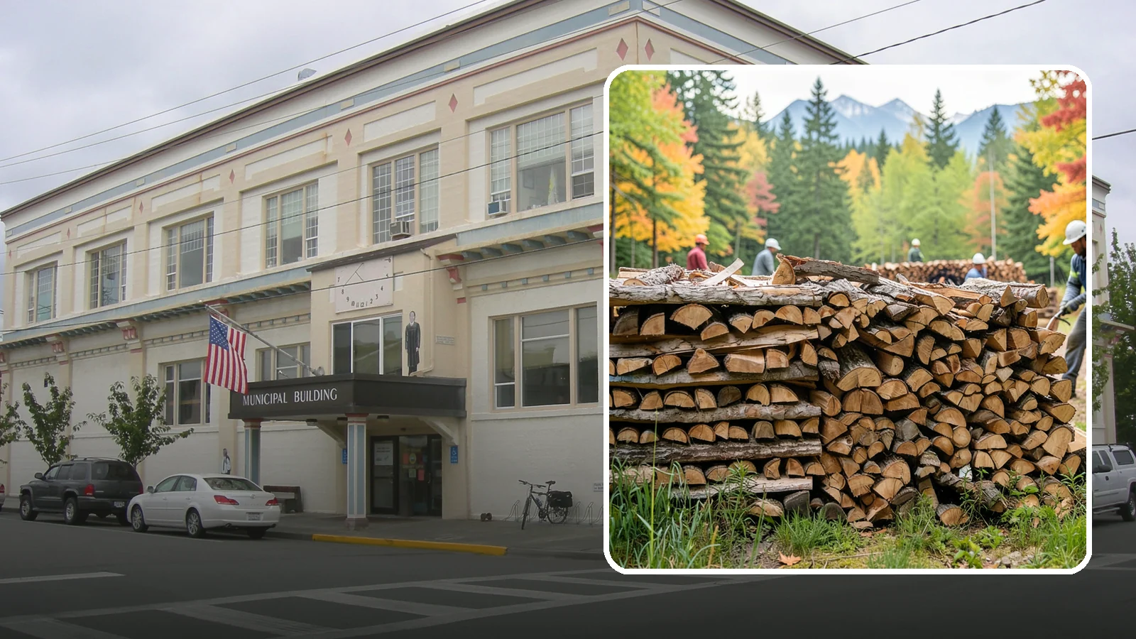Wedding Firewood in Anacortes, Skagit County, WA - We supply clean, seasoned firewood for Pacific Northwest weddings so ceremony and reception fires light beautifully on the big...