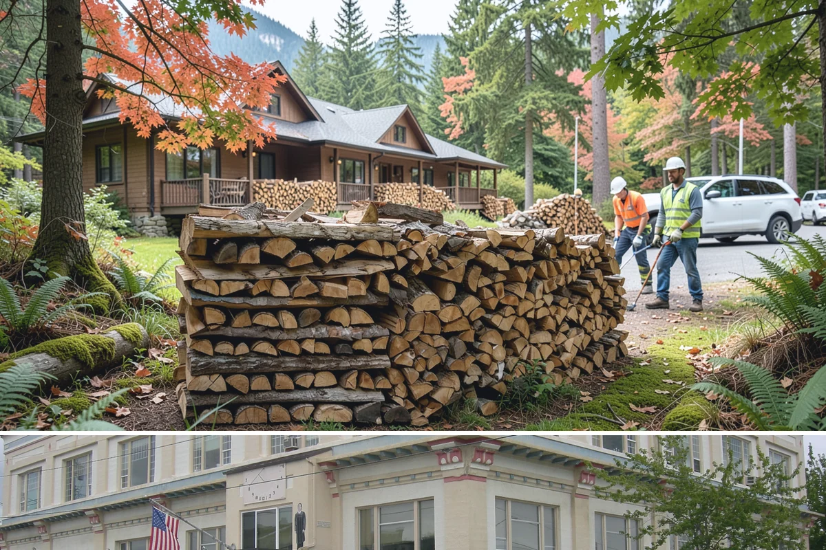 Wedding Firewood in Anacortes, Skagit County, WA - Reserve wedding firewood early for the popular spring, summer, and fall wedding seasons.