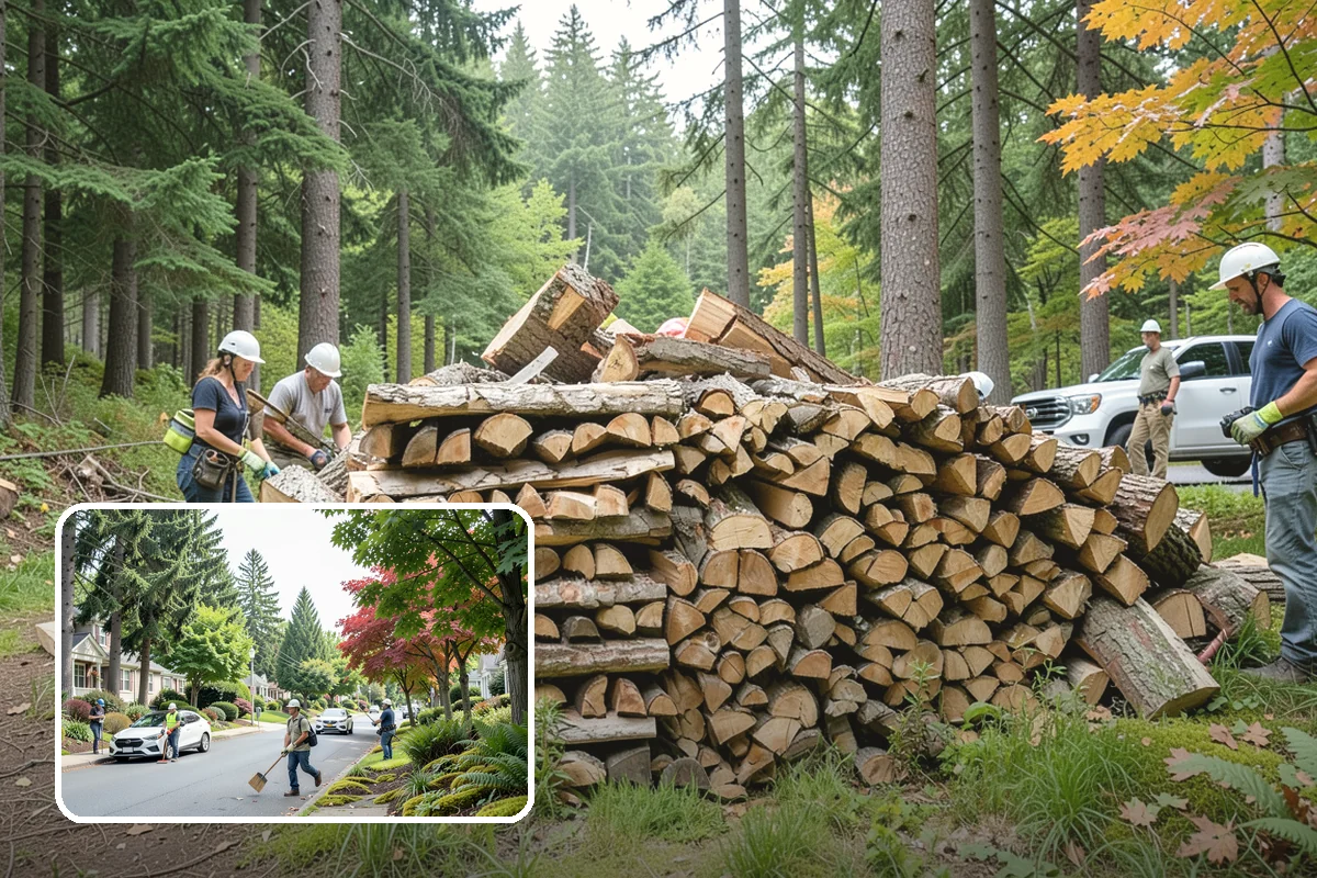 Wedding Firewood in Beaux Arts Village, King County, WA - Fully seasoned wood that lights cleanly on cue