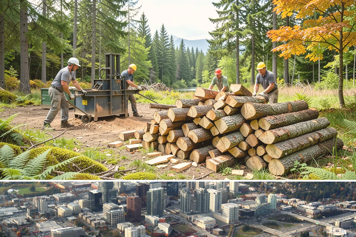Wedding Firewood in Bellevue, King County, WA - Reserve wedding firewood early for the popular spring, summer, and fall wedding seasons.