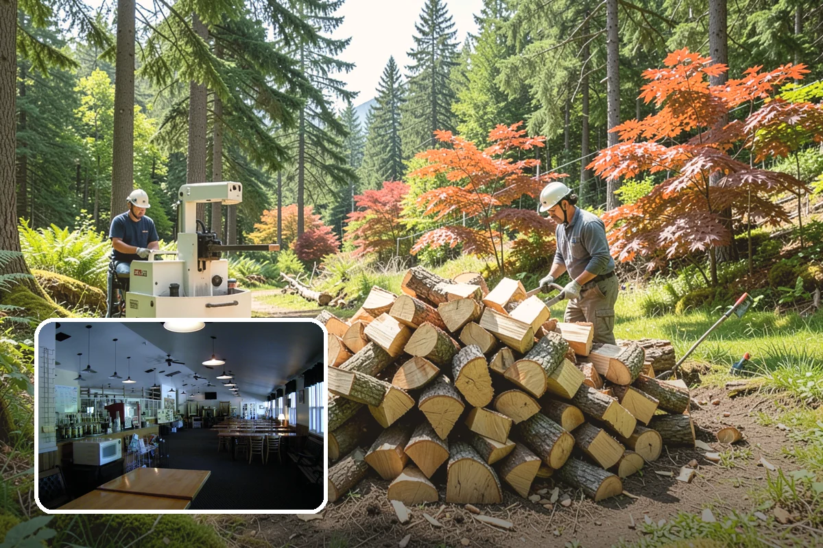 Wedding Firewood in Black Diamond, King County, WA - Fully seasoned wood that lights cleanly on cue