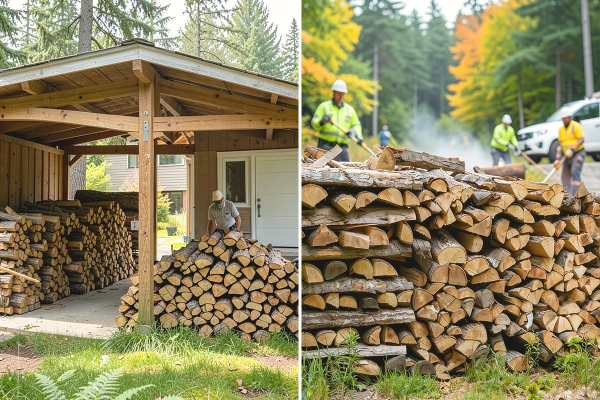 Wedding Firewood in Burien, King County, WA - Confirm the date, venue, and fire features