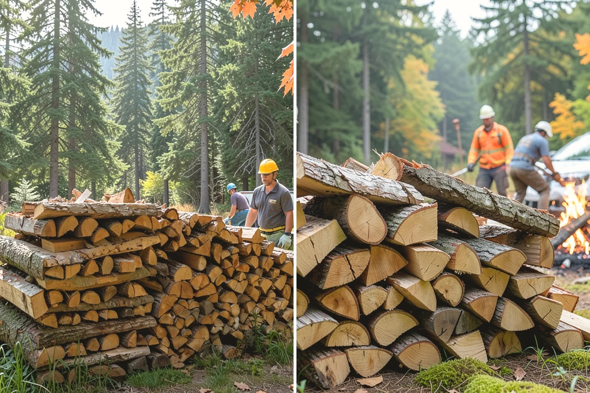 Wedding Firewood in Burlington, Skagit County, WA - Confirm the date, venue, and fire features