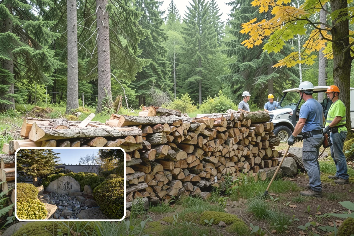 Wedding Firewood in Clyde Hill, King County, WA - Fully seasoned wood that lights cleanly on cue