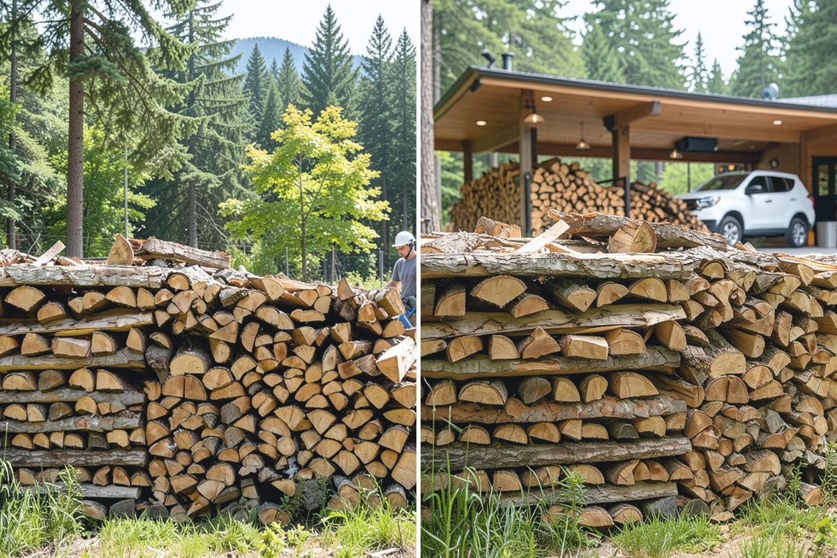 Wedding Firewood in Coupeville, Island County, WA - Confirm the date, venue, and fire features
