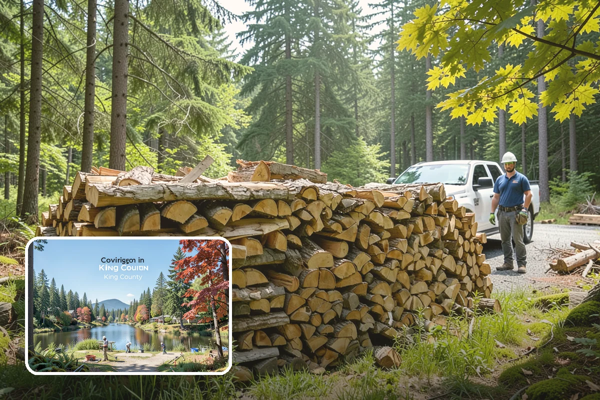 Wedding Firewood in Covington, WA - Fully seasoned wood that lights cleanly on cue