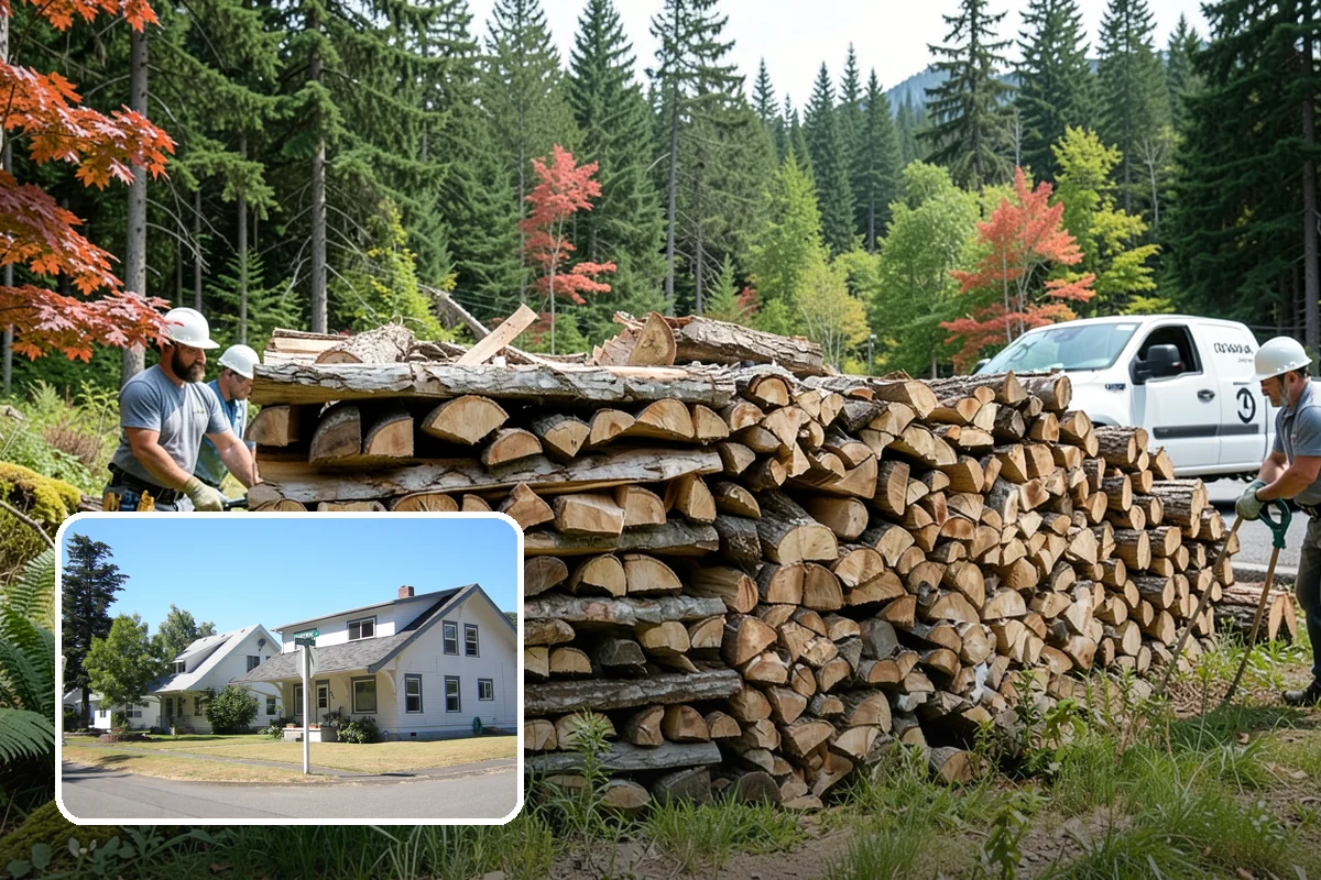 Wedding Firewood in DuPont, Pierce County, WA - Fully seasoned wood that lights cleanly on cue