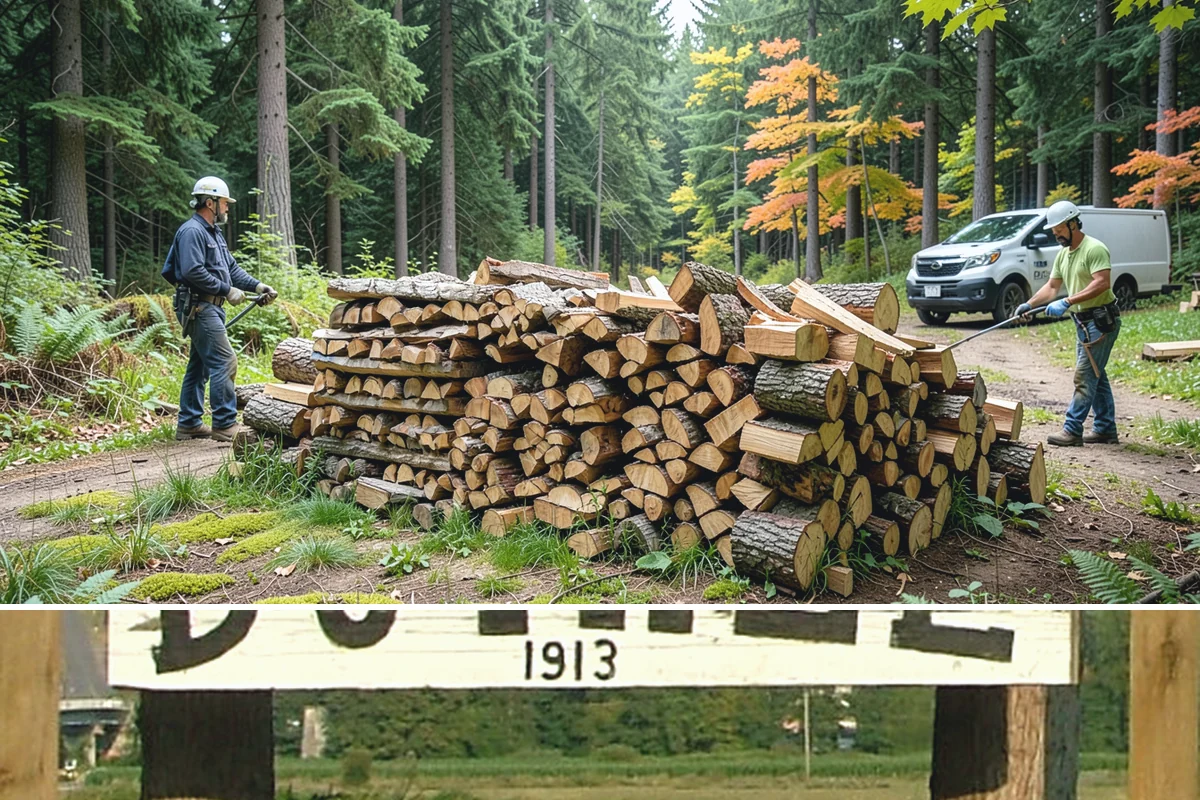 Wedding Firewood in Duvall, King County, WA - Reserve wedding firewood early for the popular spring, summer, and fall wedding seasons.