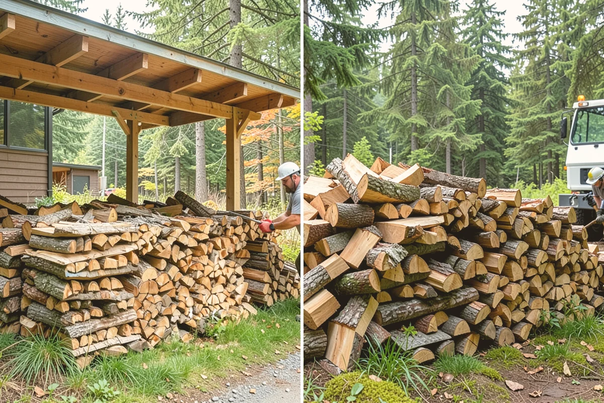 Wedding Firewood in Fife, Pierce County, WA - Confirm the date, venue, and fire features