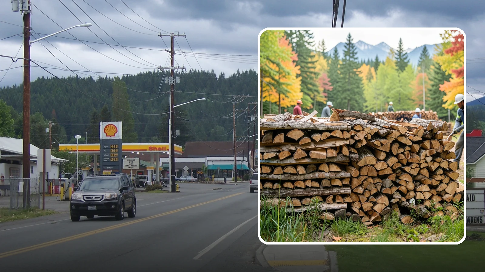 Wedding Firewood in Granite Falls, Snohomish County, WA - We supply clean, seasoned firewood for Pacific Northwest weddings so ceremony and reception fires light beautifully on the big...