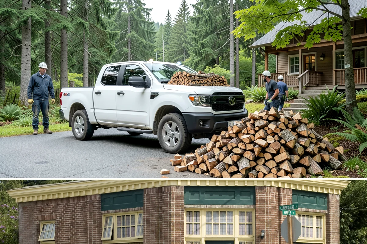 Wedding Firewood in Hamilton, Skagit County, WA - Reserve wedding firewood early for the popular spring, summer, and fall wedding seasons.