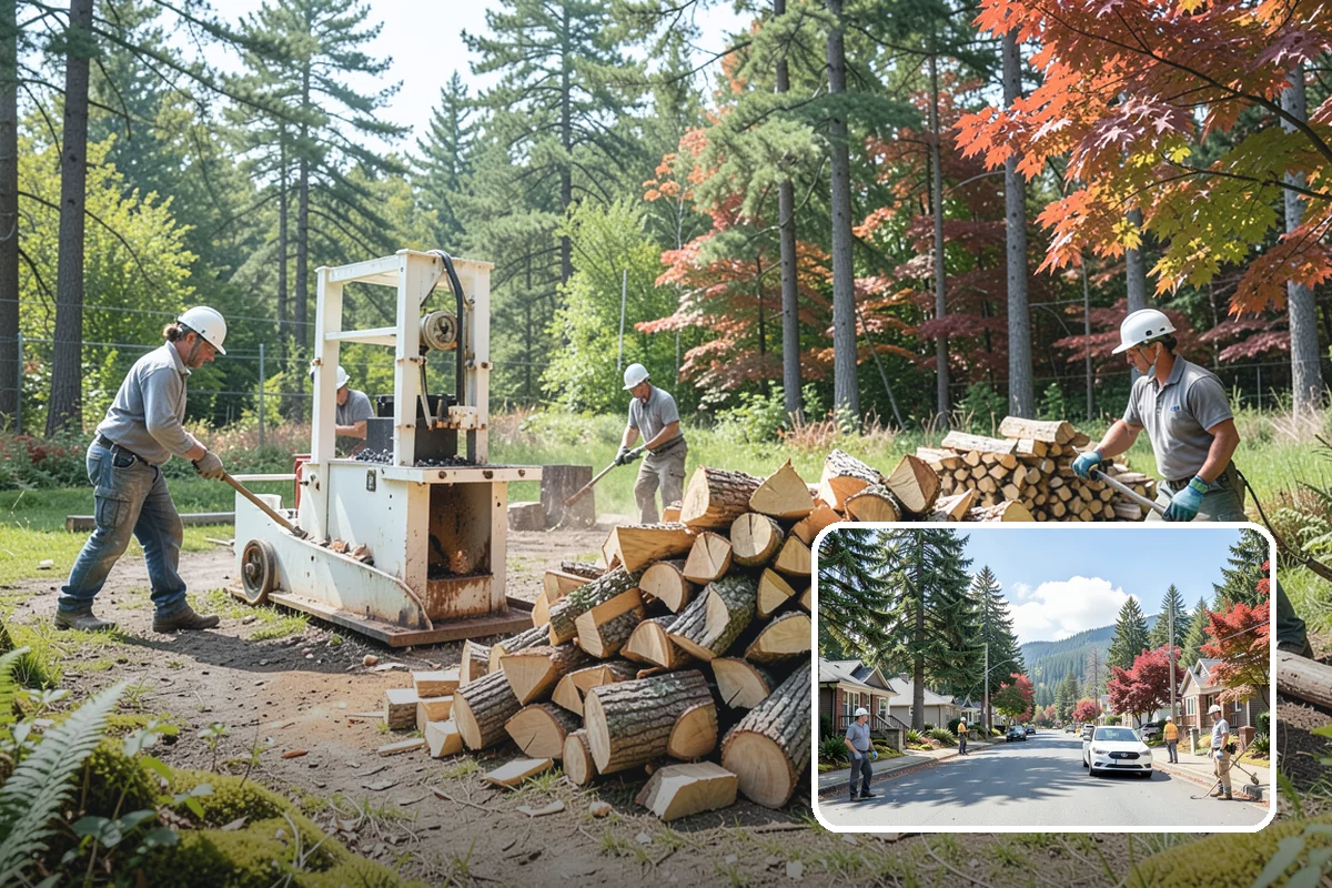 Wedding Firewood in Hunts Point, King County, WA - Fully seasoned wood that lights cleanly on cue