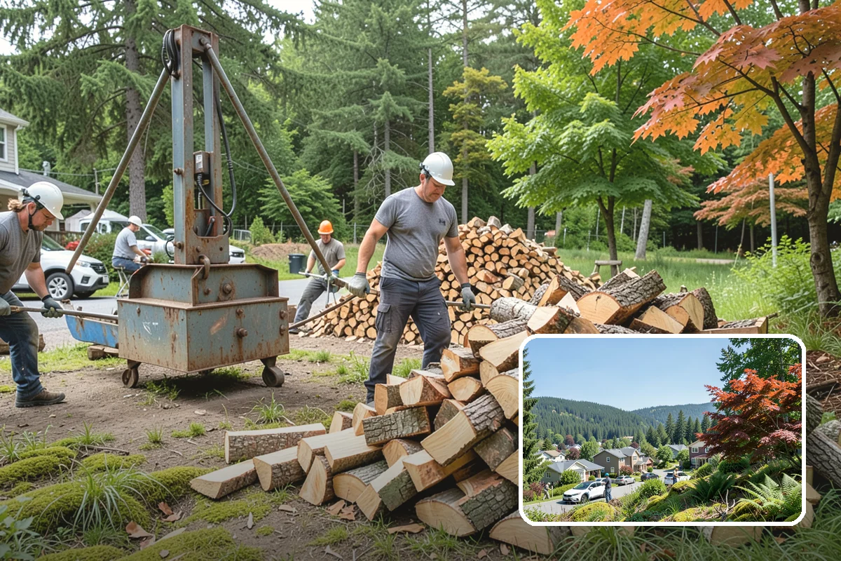 Wedding Firewood in Index, Snohomish County, WA - Fully seasoned wood that lights cleanly on cue