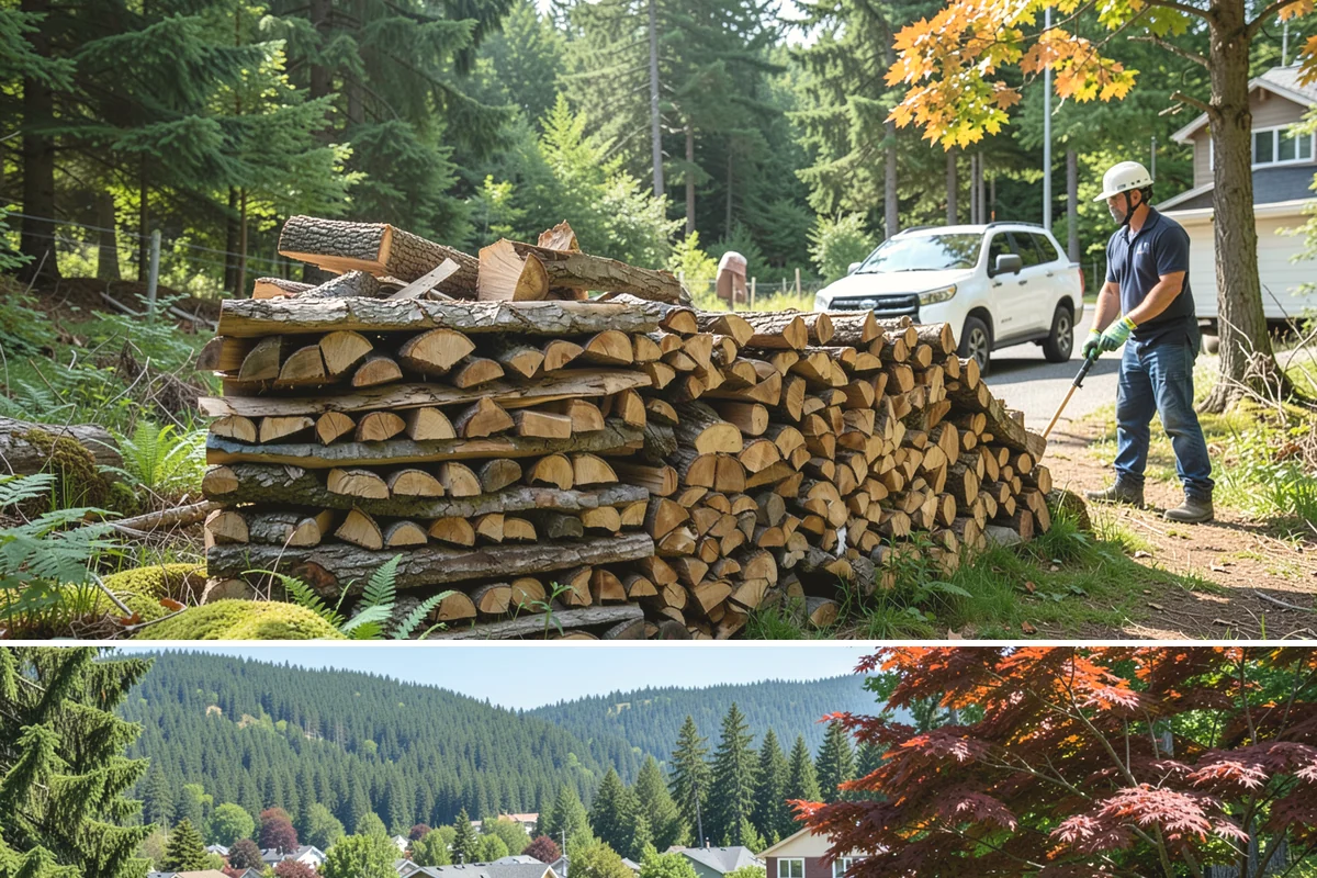 Wedding Firewood in Index, Snohomish County, WA - Reserve wedding firewood early for the popular spring, summer, and fall wedding seasons.
