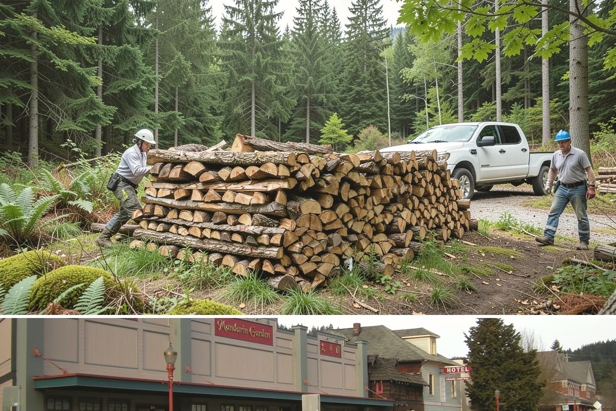 Wedding Firewood in Issaquah, King County, WA - Reserve wedding firewood early for the popular spring, summer, and fall wedding seasons.