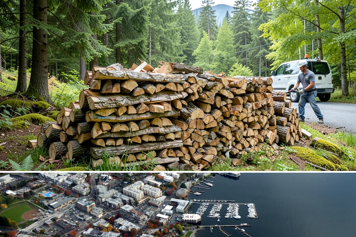 Wedding Firewood in Kirkland, King County, WA - Reserve wedding firewood early for the popular spring, summer, and fall wedding seasons.