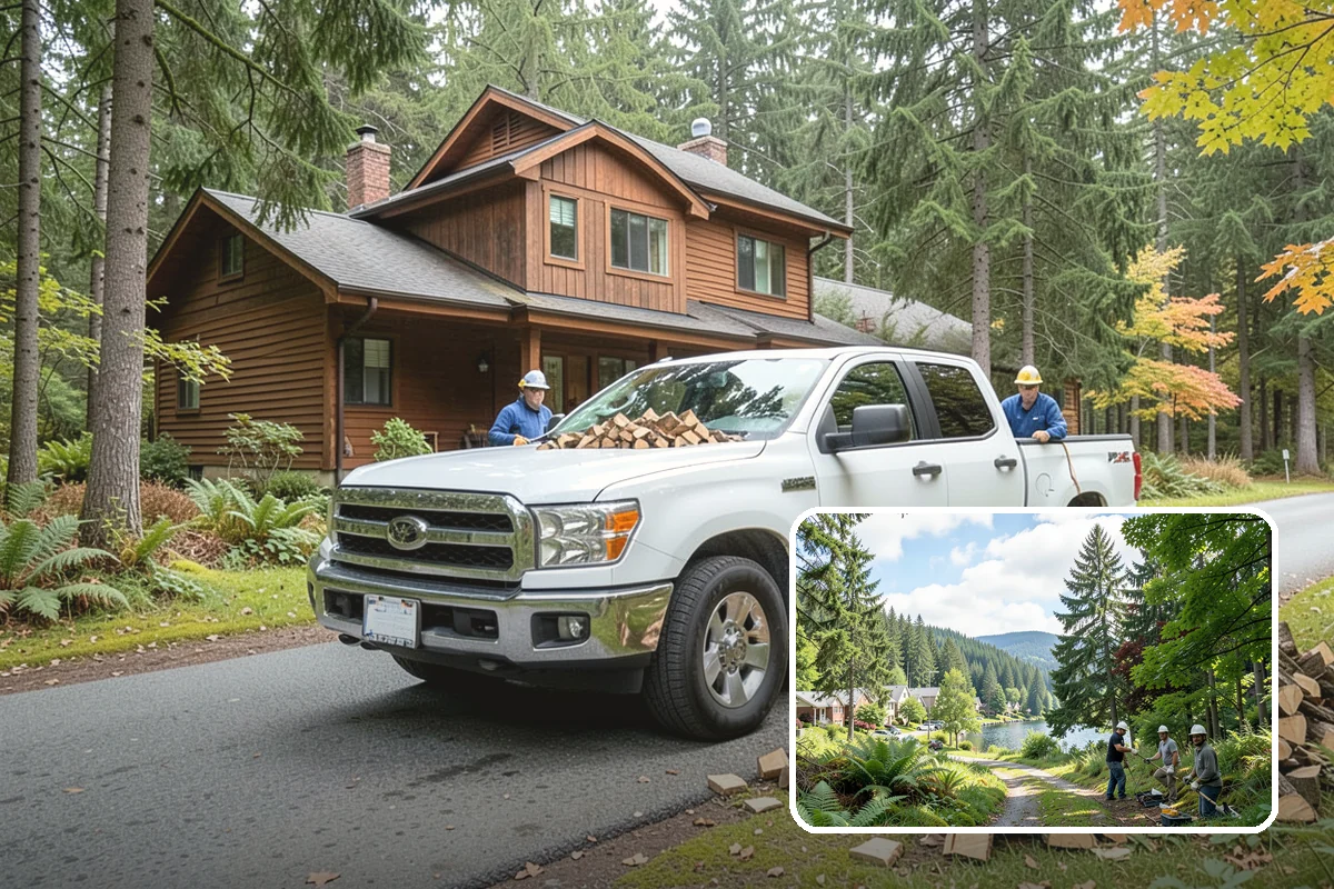 Wedding Firewood in Lake Forest Park, King County, WA - Fully seasoned wood that lights cleanly on cue